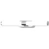 Briloner - Lampada specchio bagno IP44 resistente agli spruzzi, montaggio a parete, luce bianca neutra 4.000K, luce specchio bagno, 40 x 6,5 x 4,5 cm, cromato