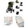 La Chiocciola Set Nascita Trio Cybex Balios S + Culla Erbesi Evolution