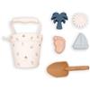 Bamboom Set Spiaggia Bamboom In Silicone Fishes