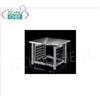 Supporto per forni NERONE MID, con 6 coppie guide per griglie e teglie GN 1 1 e 600x400mm, dim.mm 840x770x610