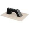WOLFPACK Pianella/Trapano con manico in plastica ABS bordo flessibile. Speciale stucchi. Base 280 x 140 mm. Manico leggero ed ergonomico