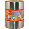 SIKA - Nastro sigillante adesivo per riparazione di tetti/grondaie Multiseal in alluminio - Multisupporto - Resistente ai raggi UV - Facile da applicare - Può essere verniciato - 150 mm x 3 m