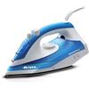 Ariete 6234 Steam Iron - Ferro da stiro con piastra in teflon - Colpo vapore 140 gr/min - Serbatoio 250 ml - 2000 W - Bianco e Azzurro