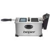 BEPER Friggitrice elettrica 3,5L in acciaio