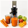 pelamatic JuiceInstant - Estrattore di succhi compatto per frutta e verdura, spremiagrumi elettrico senza BPA, con setaccio, antigoccia, frullatore lento che conserva vitamine (grigio)