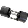 G5 HT SPORT Diamond【Manubri Selezionabili 2-20/32/43 kg + Rastrelliera】Dumbbell Regolabili a Ghiera Rapida, Pesi Palestra Casa & Pro, Impugnatura Ø35 mm, Step da 2-2,5 kg, Supporto Salva-Spazio (2-32 KG)