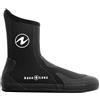 Aqualung Boot,SUPERZIP,7 mm, Stivaletti ergonomici Unisex-Adult, Nero, 44, 10.5