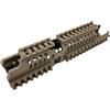 VS lonch Airsoft Accessoires B-31/B30 Style Upper Lower Handguard 4-Side Rail for VFC Standard AK Series AEG (Desert Tan)