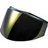 LS2, Visiera para casco moto FF399 iridium gold