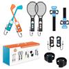 AZURAOKEY for switch 2 bundle sport accessori, kit di accessori for famiglie da 10 in 1 for interruttore 2 giochi sportivi 2025: for il controller del gioco da gioco con coccole da tennis club club.