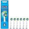 Oral-B Precision Clean - Set di 6 testine di ricambio per spazzolino elettrico, con setole CleanMaximiser, per una cura ottimale dei denti