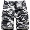 Btmpmcs Pantaloni Corti Uomo Casual Cargo Shorts Pantaloncini Sportivi Estivi Leggeri Traspirante Bermuda Cotone Lavoro Tattici Pantalone Corto con Multi-Tasche Militari Baggy Shorts Escursionismo