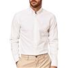 Hackett London Oxford Lavato, Camicia Uomo, Bianco, M