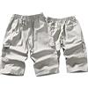 Modaworld Bermuda Pantaloni Corti Cargo Uomo Lavoro con Tasche Casual Pantaloncini Sportivi Estivi Palestra Larghi Bermuda Shorts con Elastico Cotone Slim Fit Running Pantaloni Tuta
