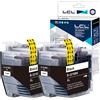 LCL LC3217 LC3219XL Nero Cartuccia d'inchiostro compatibile per Brother LC3217BK LC3219XLBK per MFC-J5330DW MFC-J5335DW MFC-J5730DW MFC-J5930DW MFC-J6530DW MFC-J6930DW MFC-J6935DW(2-Pack)