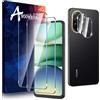 Anoowkoa 2 Pezzi Vetro Temperato per Xiaomi Redmi A5 4G +2 Pezzi Fotocamera Pellicola Protettiva,Protezione Schermo Anti Graffio Ultra Resistente