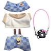 TYXHXTF pop Vestiti per Bambole da 17 cm, Vestiti Adatti per il Peluche, Clothes, Accessori per bambole, Non Includere i Peluche Giocattoli