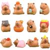KDFSSIPE Blind Box Capybara Figure Series Capybara Casuale Personaggio d'Azione Figura Scatola a Sorpresa Giocattolo d'Arte da Collezione, Blind Boxper Bambini e Adulti Regali di Compleanno (Style B)