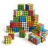 THE TWIDDLERS - 30 Puzzle Cubo Fidget Toys, 3x3 - Cubo di Velocità, Perfetti come mini giochi per bambini per riempire i sacchetti delle feste, rompicapo Multipack Premi per la classe - 3cm