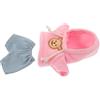 TOYANDONA Set di vestiti di peluche per animali di peluche, abbigliamento per bambole, mini orso per bambole, costume per bambole per vestiti di peluche