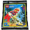 Blue Ocean LEGO City Deep Sea Diver Minifigure Foil Pack Set 952012 (Insaccato)