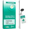 hansgrohe Raindance Alive Select S - Set doccetta per doccia con doccino a risparmio idrico (EcoSmart, 3 getti incl. PowderRain), tubo flessibile (1,60 m) e asta doccia (0,90 m), cromo, 24603000