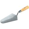 Bon 12-202 - Cazzuola con punta tonda Pro Plus, con manico in legno, 17,5/7,5-7,5/20 cm