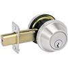 Master Lock DSCHSD32D Heavy Duty singolo cilindro, grado 2 commerciale catenaccio con arresto urto, finitura cromata spazzolata