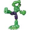 Hasbro Avengers E7871 Marvel Bend And Flex Action, 6-inch Flexible Hulk Figure, Includes Blast Accessory, Ages 4 And Up, Multicoloured