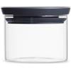 Brabantia 298301 Barattolo Rotondo in Vetro Borosilicato, 0.3 l, Trasparente