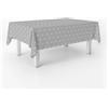 ECOMMERC3 Tovaglia cerata antimacchia rettangolare 180x140 Polygon Grigio | Per il tavolo che non si sparecchia mai, 90 % PVC e 10 % polipropilene, fabbricata in Spagna, acqua e sapone neutro
