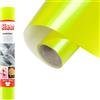 Siser Aurora - Vinile Termoadesivo Iridescente Neon Yellow 30x50 cm per Tessuti| Effetto Iridescenti, Facile da Applicare con Plotter o Ferro da Stiro
