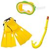 Intex 55954 - Set Maschera, Boccaglio e Pinne Bimbo