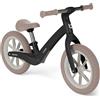 Kikka Boo KikkaBoo Bicicletta Senza Pedali 3 Anni LANSER, Bici Senza Pedali 3-6 Anni, Pronta All'uso, Facile da Guidare e Trasportare, Aiuta l'equilibrio, Cresce Con il Bambino, Nero