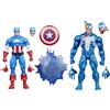 Marvel Hasbro Marvel Legends Series, Gamerverse, Captain America vs Venom, action figure collezionabili