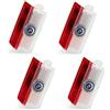 Gmili 4 Pezzi Luci Proiettore Porta, illuminazione sottoscocca auto Compatibile con Mercedes ABCE Class W176/ W177/ W246/ W205/ W212/ W213, GLA/GLB/GLC/GLE luce LED di benvenuto
