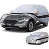 Holthly 10 strati Telo Copriauto SUV per Ford Kuga(2012-2025),100% copertura auto impermeabile,Telo Copri Auto per Esterno,impermeabile,protezione UV,antivento,antipolvere.