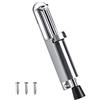 Zerodis Door Stop, 6 Pollici Robusto Caricato a Molla Calpestare Fermaporta Porta Lega di Zinco Piedino in Gomma Morbida, Door Holder (Silver)