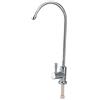 HEEPDD Rubinetto filtro Acqua Potabile, 1/4 '' Acciaio Inossidabile Rubinetto della Collo Cigno Lungo Cromato Rubinetti del Miscelatore Adatto ai Sistemi Filtraggio dell'acqua e Sistemi Osmosi Inversa