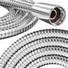 PRISMA tubo doccia in acciaio inox 160cm MADE IN GERMANY con doppia protezione antitorsione. flessibile doccia 1,6m Estremamente flessibile, a prova di torsione, con protezione antipiega