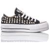Mimanera Store Converse Platform Ox Borchie Nera