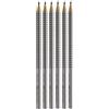 Faber-Castell 111900 - Matita Jumbo Grip, durezza 2 = B (6 pezzi)