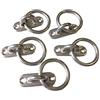 Sunload - Piastra ad occhio ovale, sottile, con anello in acciaio inox V4A, 5 pezzi (60 mm)