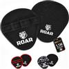Roar® Guanti da Palestra, Grip Pad, Gym Bar Pad, Grip Power Pads, Grip Gym, Guanti Grip per Palestra Uomo e Donna Fitness (Rosso)
