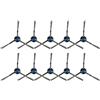 CHAIN PEAK (10 Pezzi) N30 PRO Omni Spazzole Laterali per ECOVACS DEEBOT N20 plus/ N20 Pro Plus/ T30 Pro Omni/ T30 Omni/ T30S/ T30S Combo/ N30 Omni/ N30 PRO Omni Robot Aspirapolvere, spazzola laterale Accessori