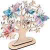 HZBODA albero dei soldi regalo in legno regalo di nozze albero in denaro albero della vita decorazione confezione regalo in denaro per gli sposi