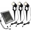 Frostfire Moonori Glowzest Faretti Solari da Giardino (Set di 3)