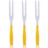 BOXOB 3pz Manico Spolverino, Staccabile Ricariche per Spolverino Duster Handle Plastica Manici Estesi Mocio Impugnatura Bacchetta per Una Pulizia Facile (Giallo)
