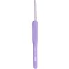 Tulip Etimo Murasaki Uncinetto - Uncinetto Ergonomico in Alluminio con Impugnatura Softgrip, Leggero e Punta Liscia per Tutti i Tipi di Filato, Manico Viola, 5.50mm - 1 Pezzo