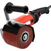 Memows Levigatrice a Rullo Spazzolatrice per Legno 1400W Satinatrice Rusticatrice per Legno 8 Velocità Regolabile Renovatore Rasatrice Lucidatrice Trafilatura Macchina di Rasatura Smerigliatrice Rulli